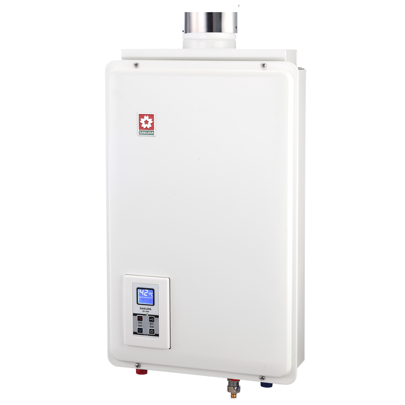 供排平衡智能恆溫熱水器(浴室、櫥櫃專用) SH1680 16L 